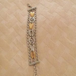 Brighton bracelet gold and silver